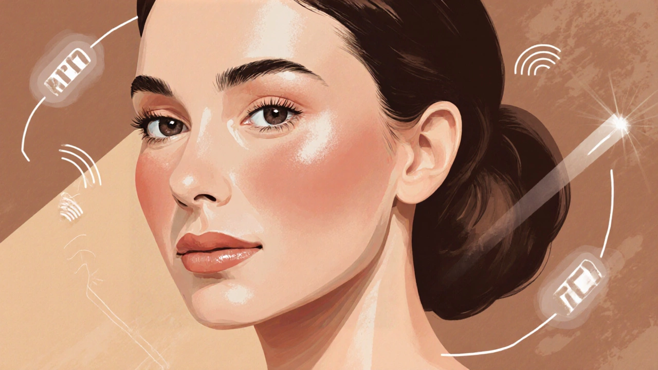 Здоровые объемы лица с естественным сиянием, без инъекций, только стимуляция тканей.