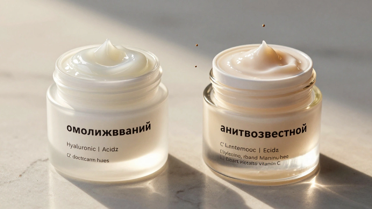 Чем отличается омолаживающий крем от антивозрастного: разбор по составу и эффекту
